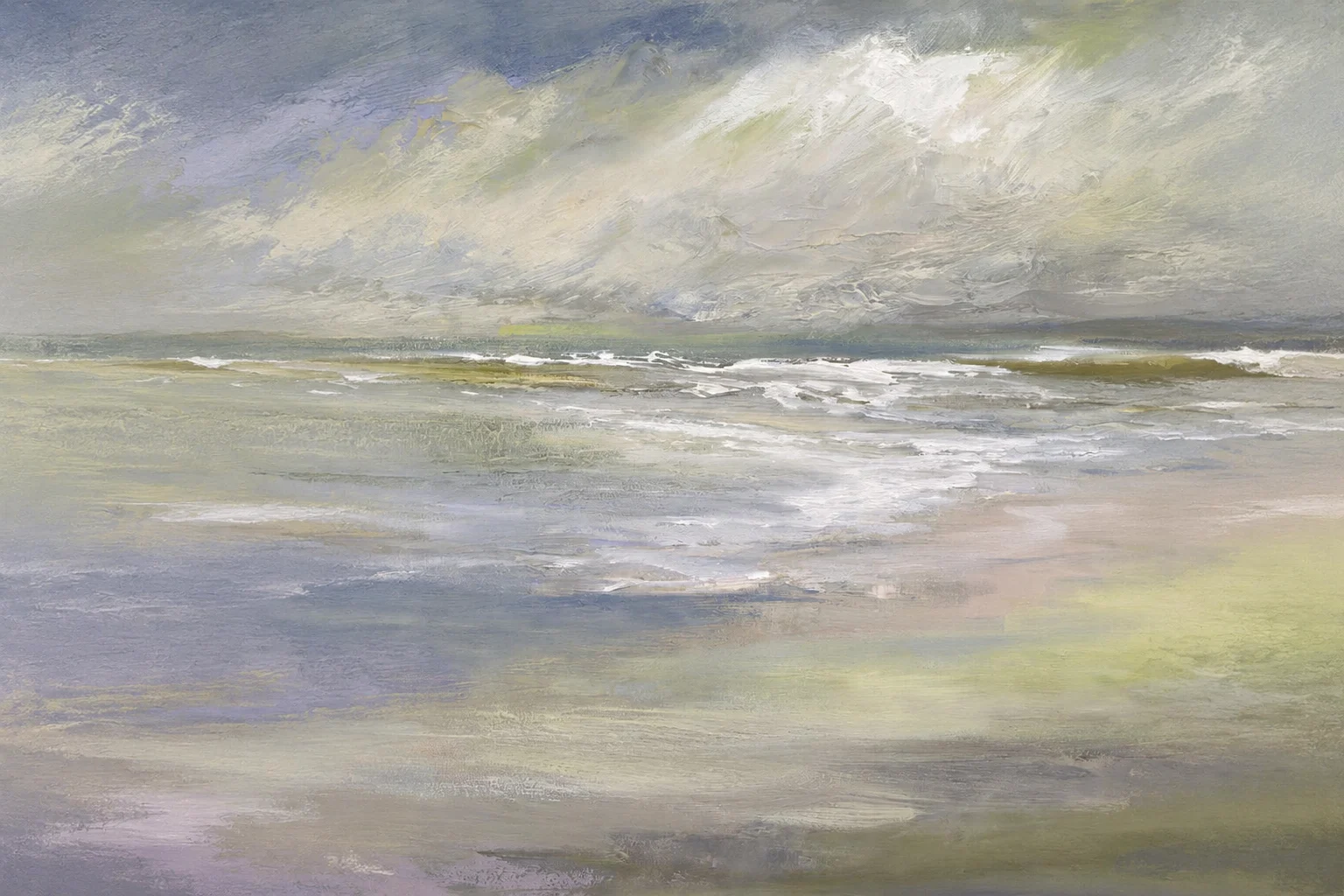 Stormy Seascape Wall Mural