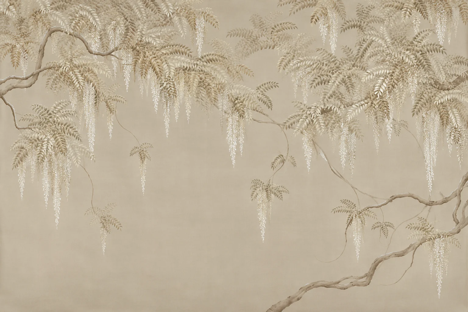 Painel Floral em Cascata