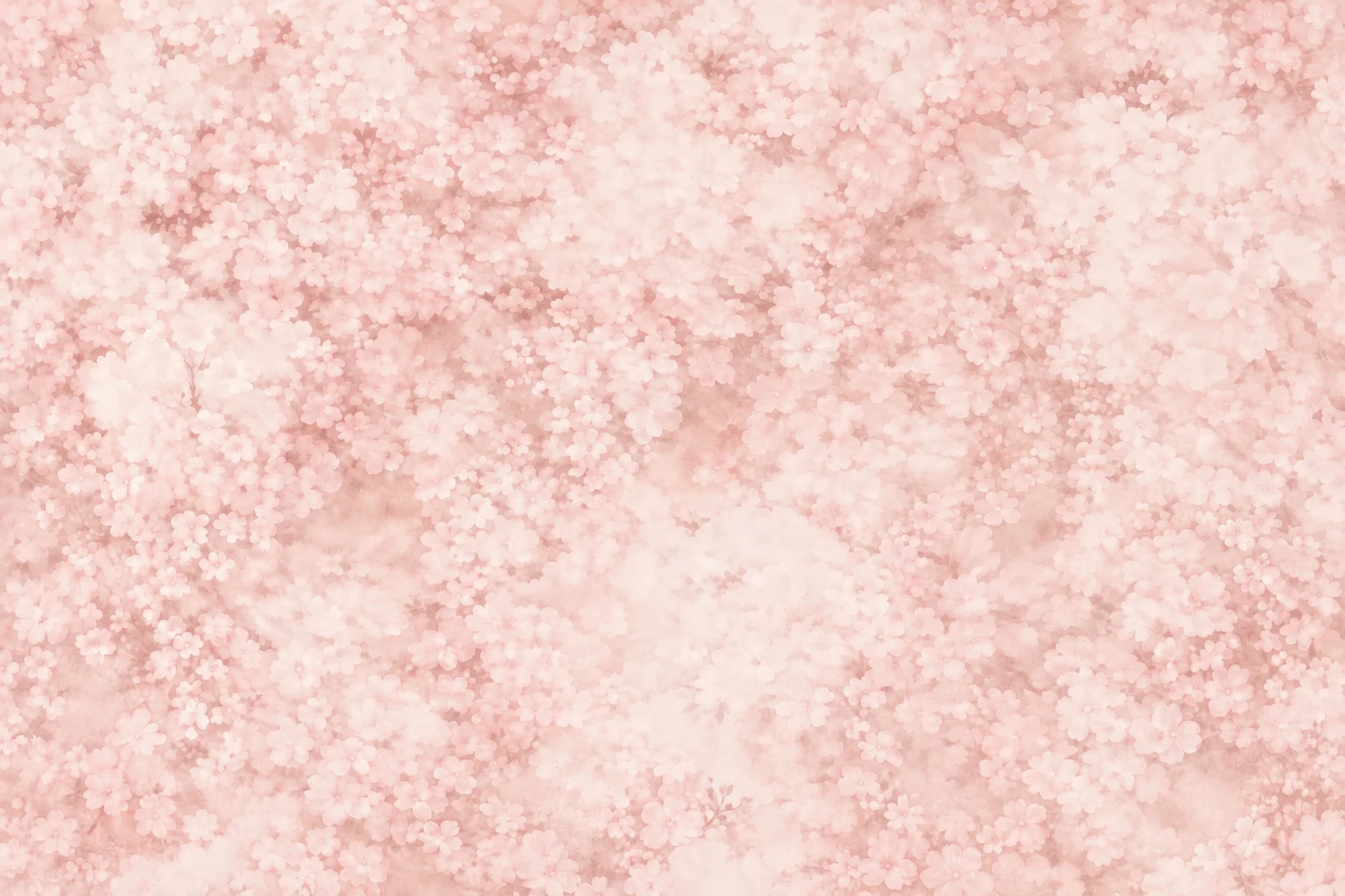 Nuage floral aquarelle