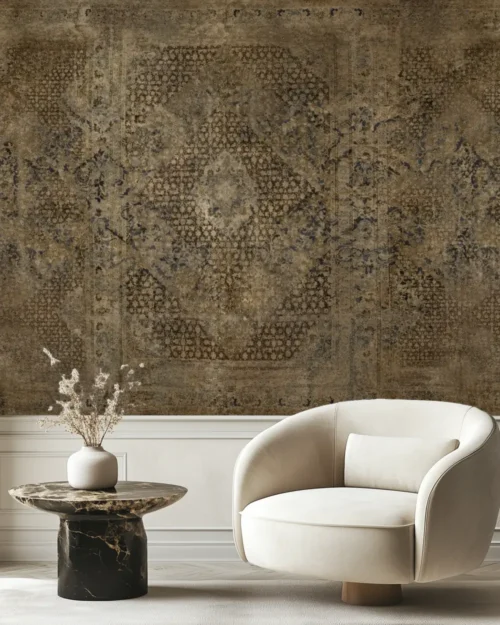 Eskitilmiş Madalyonlu Halı Duvar Kağıdı – Meta Catalog Mockup Eskitilmiş Madalyonlu Halı Duvar Kağıdı room wallpaper mockup